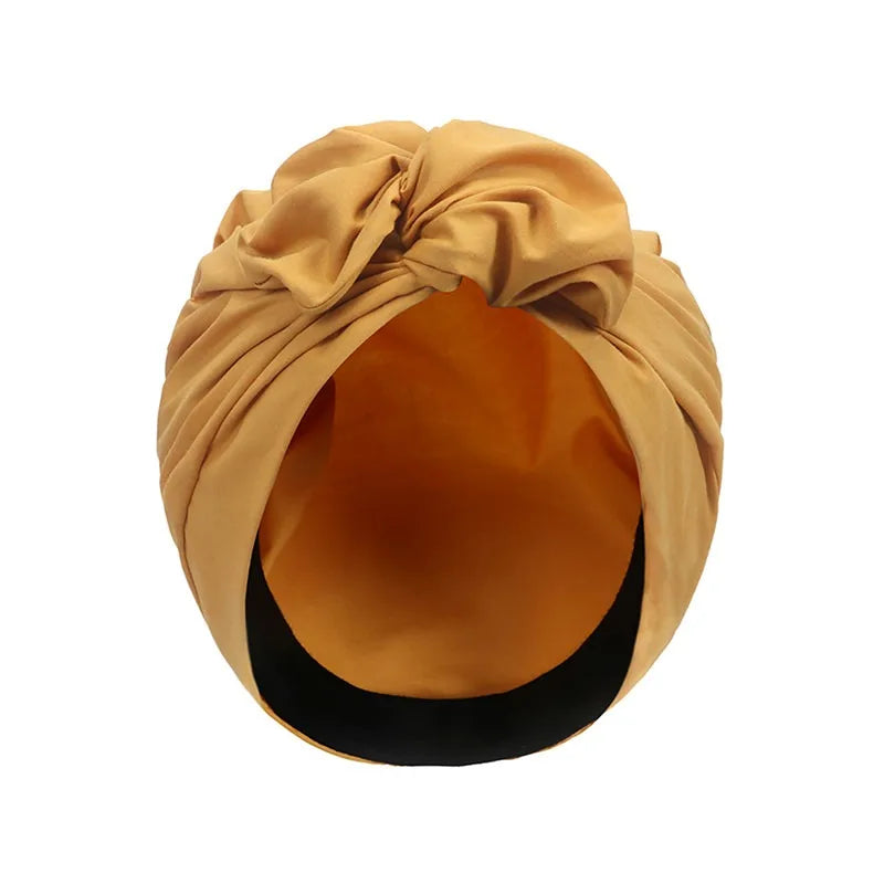 Premium Turban Headscarf for Women – Vintage Muslim Head Cover Cap