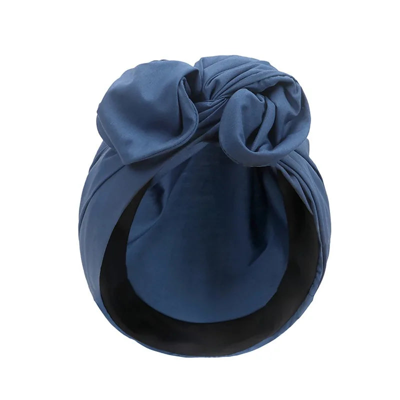 Premium Turban Headscarf for Women – Vintage Muslim Head Cover Cap
