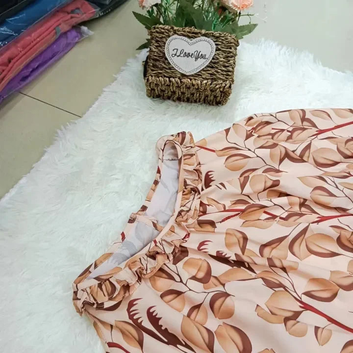 Elegant Chiffon Abaya – Middle Eastern Inspired Dress