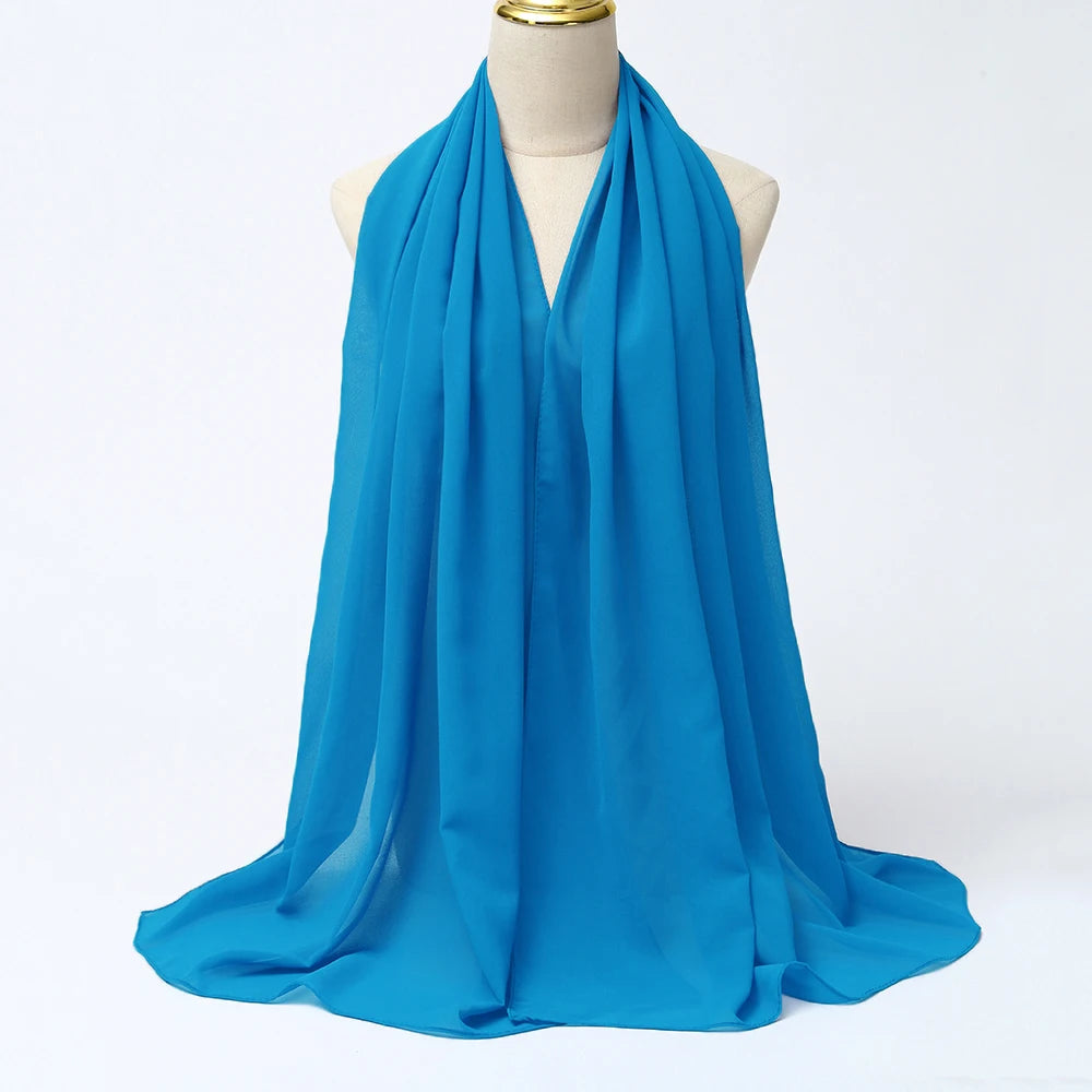 Classic Chiffon Hijab | Elegant Lightweight Headscarf